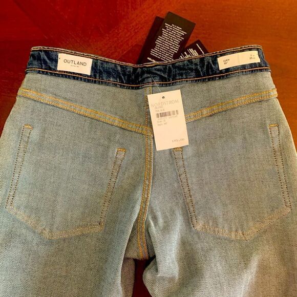 Outland Denim lucy organic stretch cotton skinny jeans size 25, NWT - Picture 7 of 10